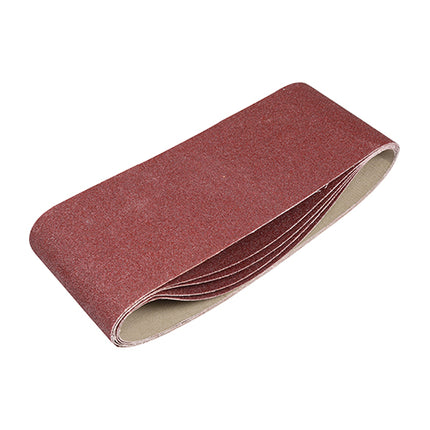 Timco Sanding Belts, 80 Grit, Red Aluminium