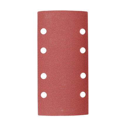 1/3 Sanding Sheets - 180 Grit - Red - Punched