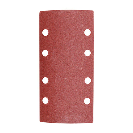 1/3 Sanding Sheets - 120 Grit - Red - Punched