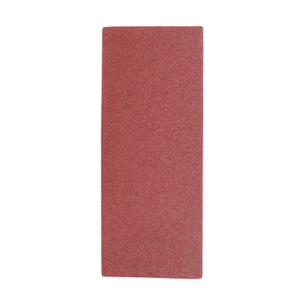1/3 Sanding Sheets - 80 Grit - Red - Unpunched