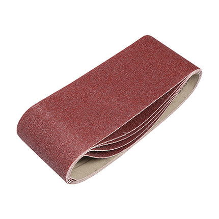 Timco Sanding Belts, 80 Grit, Red Aluminium