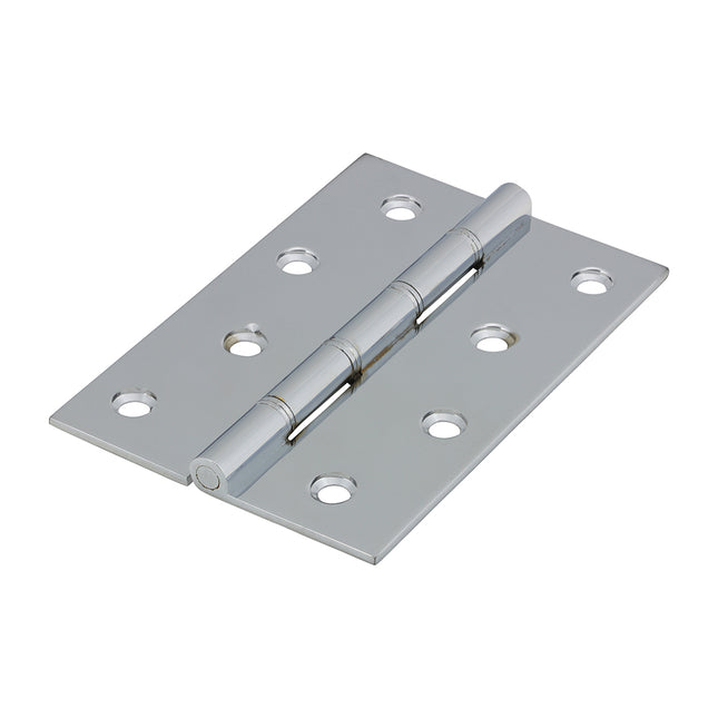 Timco Double Steel Washered Butt Hinge Polished Chrome, Brass, Lime