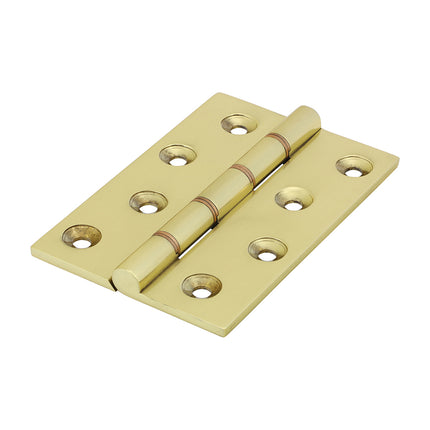 Timco Double Phosphor Bronze Washered Butt Hinge Brass, Lime