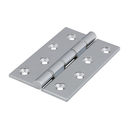 Timco Double Stainless Steel Washered Butt Hinge Polished Chrome, Brass, Lime