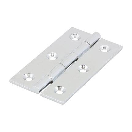 Timco Solid Drawn Hinge Polished Chrome, Brass, Lime