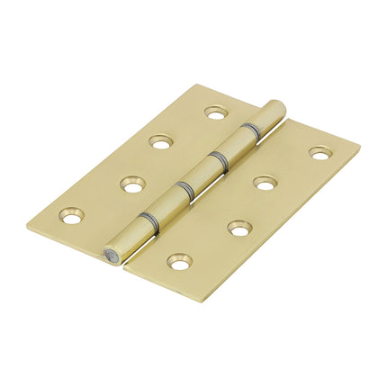 Timco Double Steel Washered Butt Hinge Brass, Lime