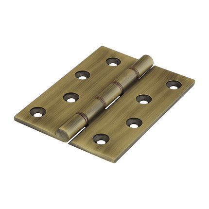 Timco Double Phosphor Bronze Washered Butt Hinge Antique Brass, Lime