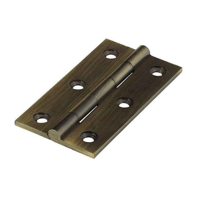 Timco Solid Drawn Hinge Antique Brass, Lime