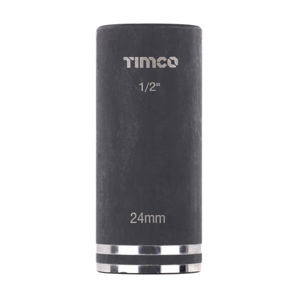 Timco Impact Socket Steel, Black