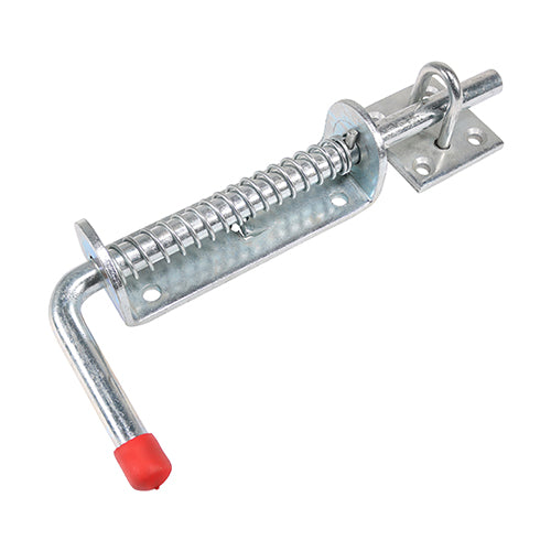 Timco Spring Loaded Animal Bolt Galvanised Steel