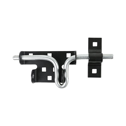 Timco Slide Action Padbolt, Black Steel