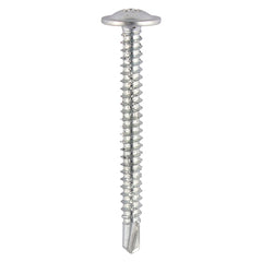 Baypole Screws - Wafer Flange - PH - Self-Drilling Point - Zinc