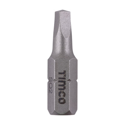 Timco S2 Driver Bits, Sq Steel, Grey