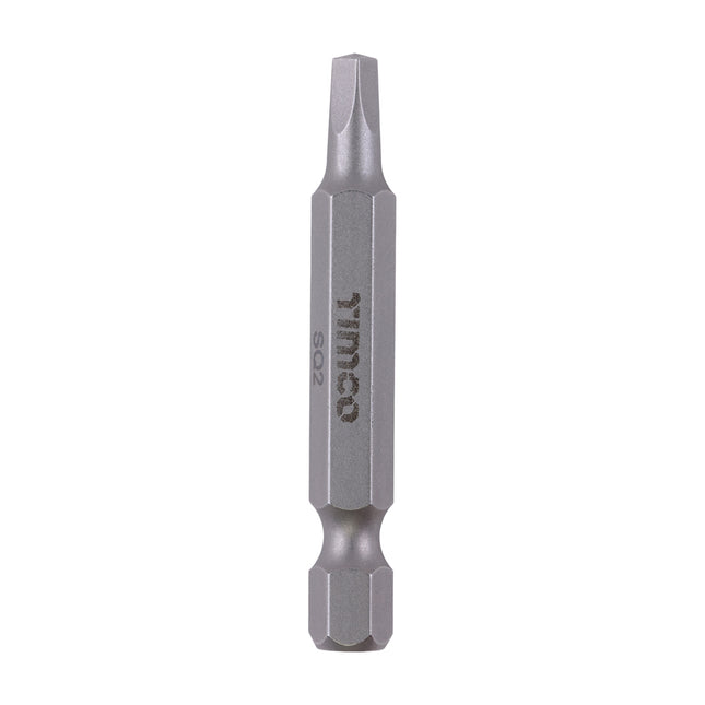 Timco S2 Driver Bits, Sq Steel, Grey