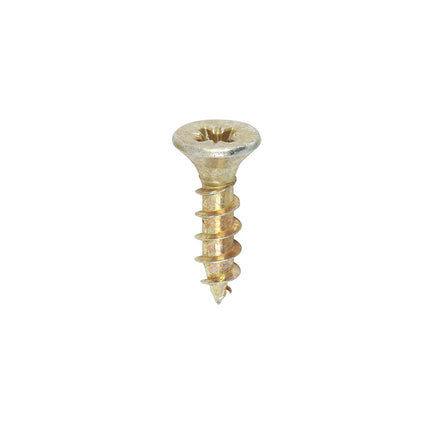 Solo Chipboard & Woodscrews - PZ - Double Countersunk - Yellow