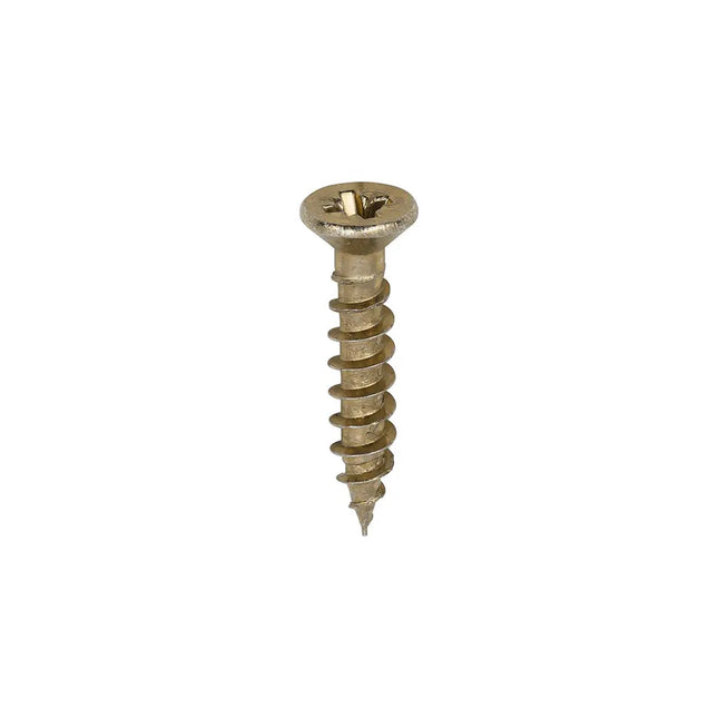 TIMCO Classic Multi-Purpose Hinge Screws PZ Countersunk Reduced 5mm Head Yellow 
