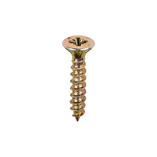 Velocity Premium Multi-Use Screws - PZ - Double Countersunk - Yellow