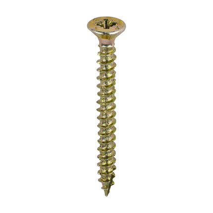 TIMCO Velocity Premium Multi-Use Screws PZ Double Countersunk Yellow 