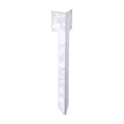 Railway Sleeper Ground Spike - Corner - Galvanised Steel