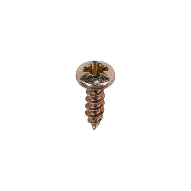 Classic Multi-Purpose Screws - PZ - Pan Head - Yellow