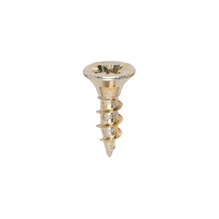 TIMCO Solo Chipboard Woodscrews PZ Double Countersunk Single Thread Yellow 