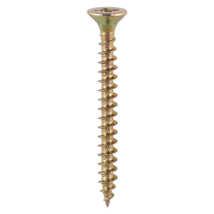 Timco Solo Woodscrews Steel, Zinc, Yellow, Lime