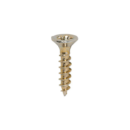 TIMCO Classic Multi-Purpose Screws PZ Double Countersunk Zinc Yellow Carbon 