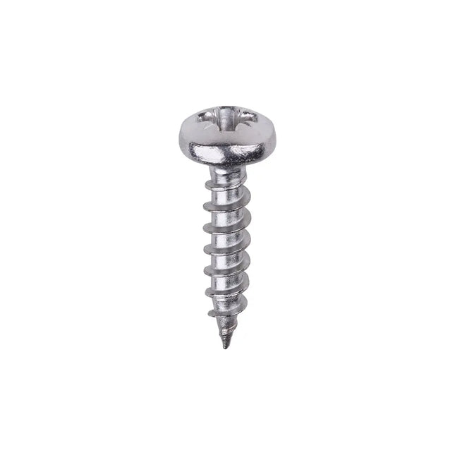 Classic Multi-Purpose Screws - PZ - Pan Head - A2 Stainless Steel