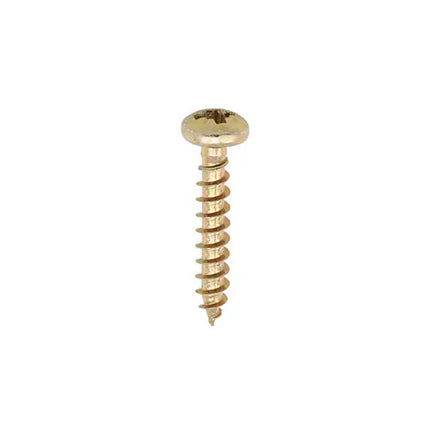 TIMCO Classic Multi-Purpose PZ Pan Head Screws Yellow Zinc Carbon 