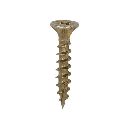 TIMCO C2 Strong-Fix Woodscrew PZ Double Countersunk Zinc and Yellow 