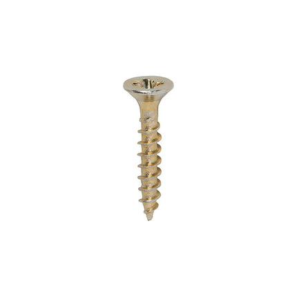TIMCO Classic Multi-Purpose Screws PZ Double Countersunk Zinc Yellow Carbon 