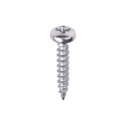 TIMCO Classic Multi-Purpose PZ Pan Head A2 Stainless Steel Screws Point 