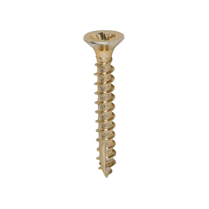 TIMCO Classic Multi-Purpose Screws PZ Double Countersunk Zinc Yellow Carbon 