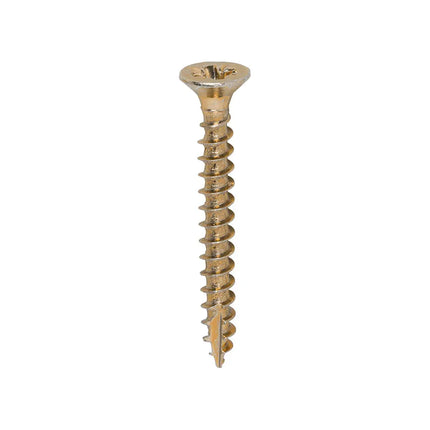 TIMCO Classic Multi-Purpose Screws PZ Double Countersunk Zinc Yellow Carbon 