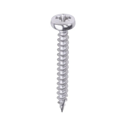 TIMCO Classic Multi-Purpose PZ Pan Head A2 Stainless Steel Screws Point 