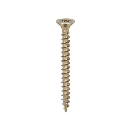 TIMCO Classic Multi-Purpose Screws PZ Double Countersunk Zinc Yellow Carbon 