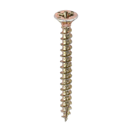 TIMCO Velocity Premium Multi-Use Screws PZ Double Countersunk Yellow 