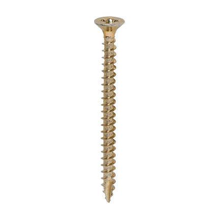 TIMCO Classic Multi-Purpose Screws PZ Double Countersunk Zinc Yellow Carbon 