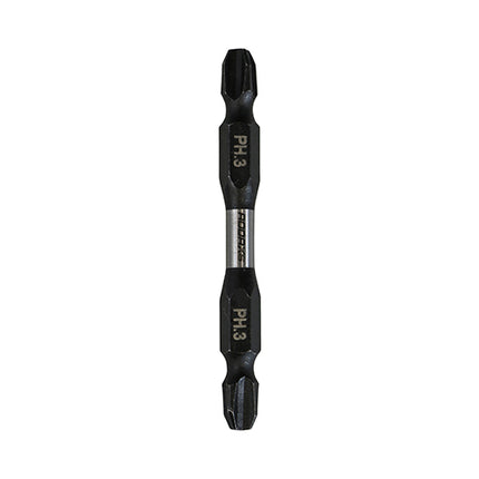 Timco Impact Driver Bits, Ph, Double Ended Steel