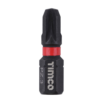 Timco Impact Driver Bits, Pz Steel