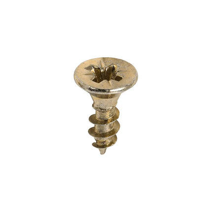 TIMCO Classic Multi-Purpose Screws PZ Double Countersunk Zinc Yellow Carbon 
