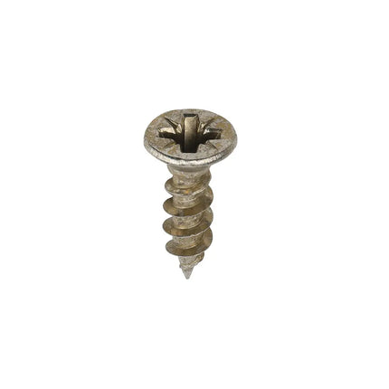TIMCO Solo Chipboard Woodscrews PZ Double Countersunk Single Thread Yellow 