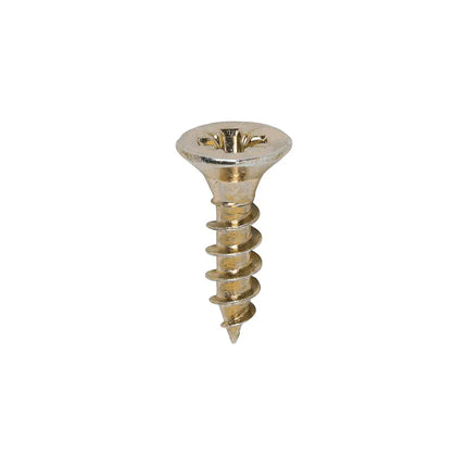TIMCO Classic Multi-Purpose Screws PZ Double Countersunk Zinc Yellow Carbon 