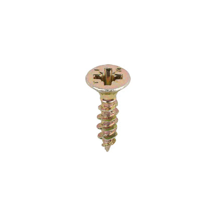 TIMCO Velocity Premium Multi-Use Screws PZ Double Countersunk Yellow 