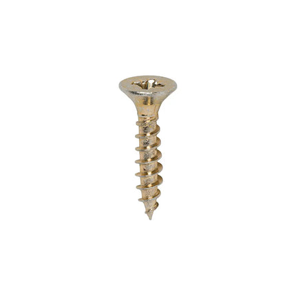 TIMCO Classic Multi-Purpose Screws PZ Double Countersunk Zinc Yellow Carbon 