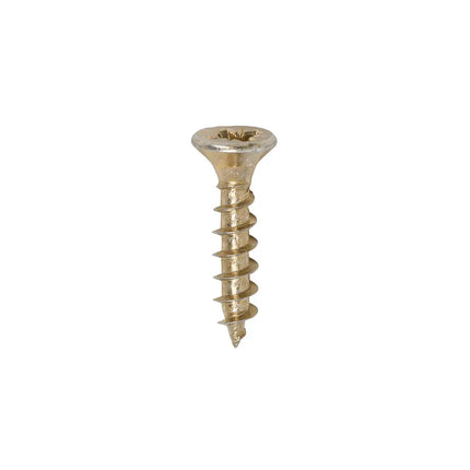 TIMCO Solo Chipboard Woodscrews PZ Double Countersunk Single Thread Yellow 