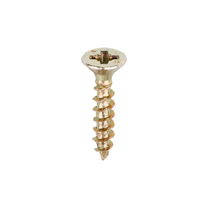 TIMCO Velocity Premium Multi-Use Screws PZ Double Countersunk Yellow 