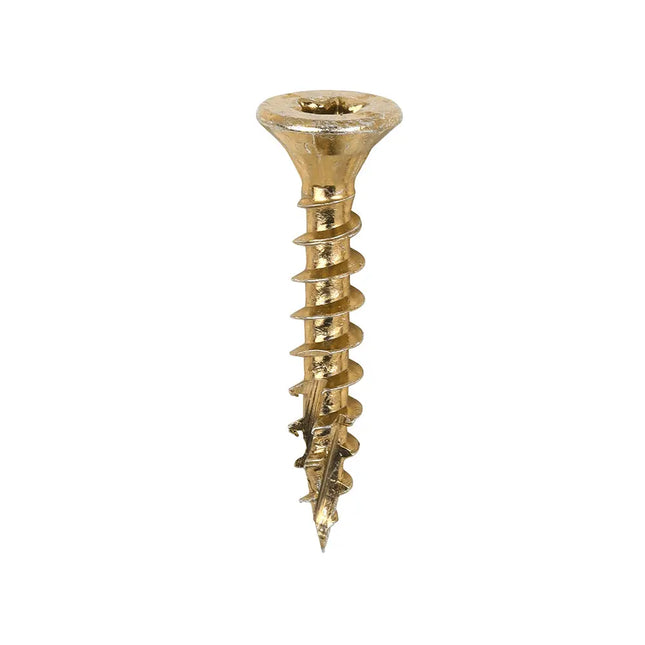 C2 Clamp-Fix - TX - Double Countersunk with Ribs - Twin-Cut - Yellow