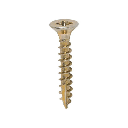 TIMCO Classic Multi-Purpose Screws PZ Double Countersunk Zinc Yellow Carbon 