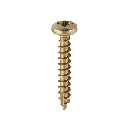 TIMCO Classic Multi-Purpose PZ Pan Head Screws Yellow Zinc Carbon 